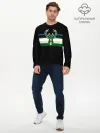 Мужской лонгслив базовый / Milwaukee Bucks форма. Statement Edition