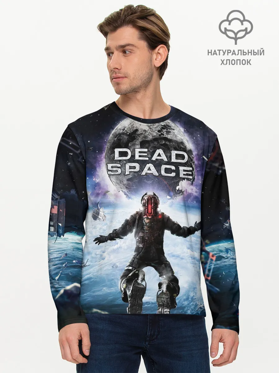 Мужской лонгслив базовый / Айзек в мертвом космосе