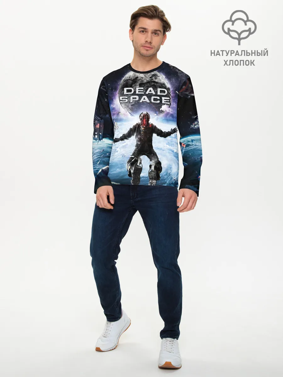 Мужской лонгслив базовый / Айзек в мертвом космосе