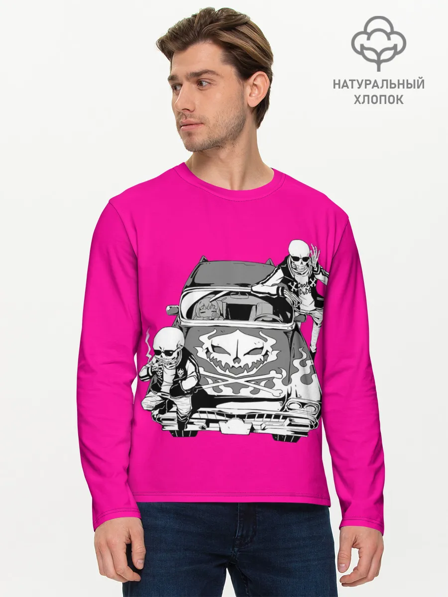 Мужской лонгслив базовый / Undertales bros