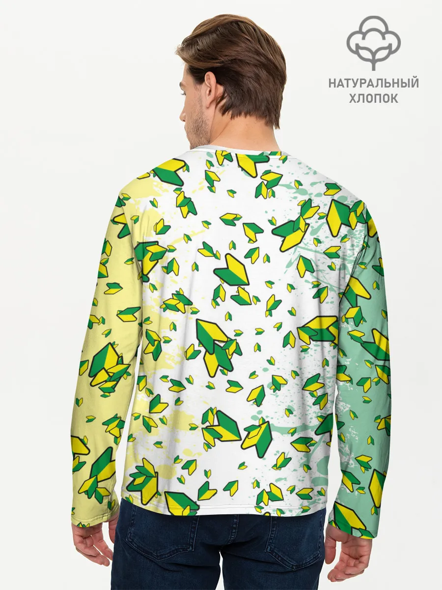 Мужской лонгслив базовый / JDM | ПАТТЕРН | ЯПОНОВОД