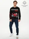 Мужской лонгслив базовый / KAWASAKI NINJA / КАВАСАКИ
