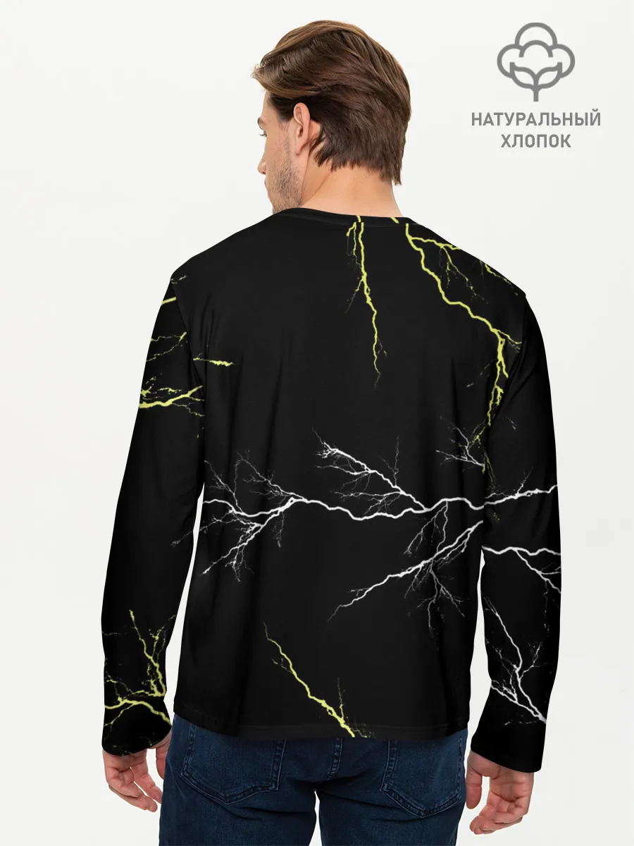 Мужской лонгслив базовый / КЛИНОК РАССЕКАЮЩИЙ ДЕМОНОВ | ЗЕНИТСУ