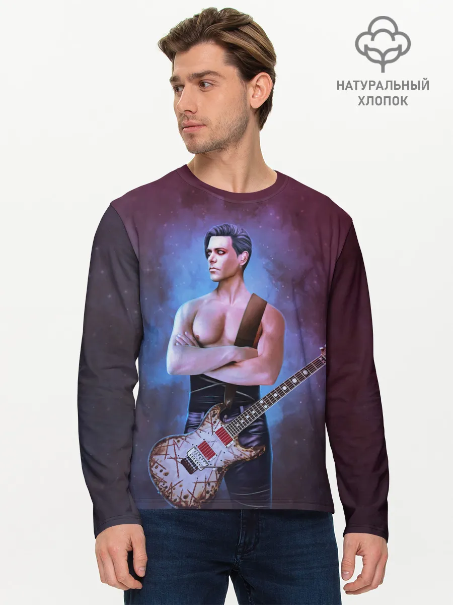 Мужской лонгслив базовый / Рихард Круспе