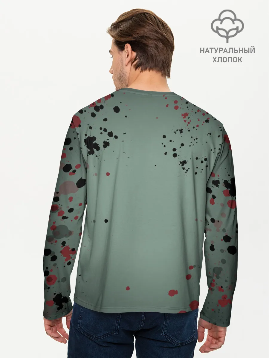 Мужской лонгслив базовый / Marilyn Manson | Мерилин Мэнсон