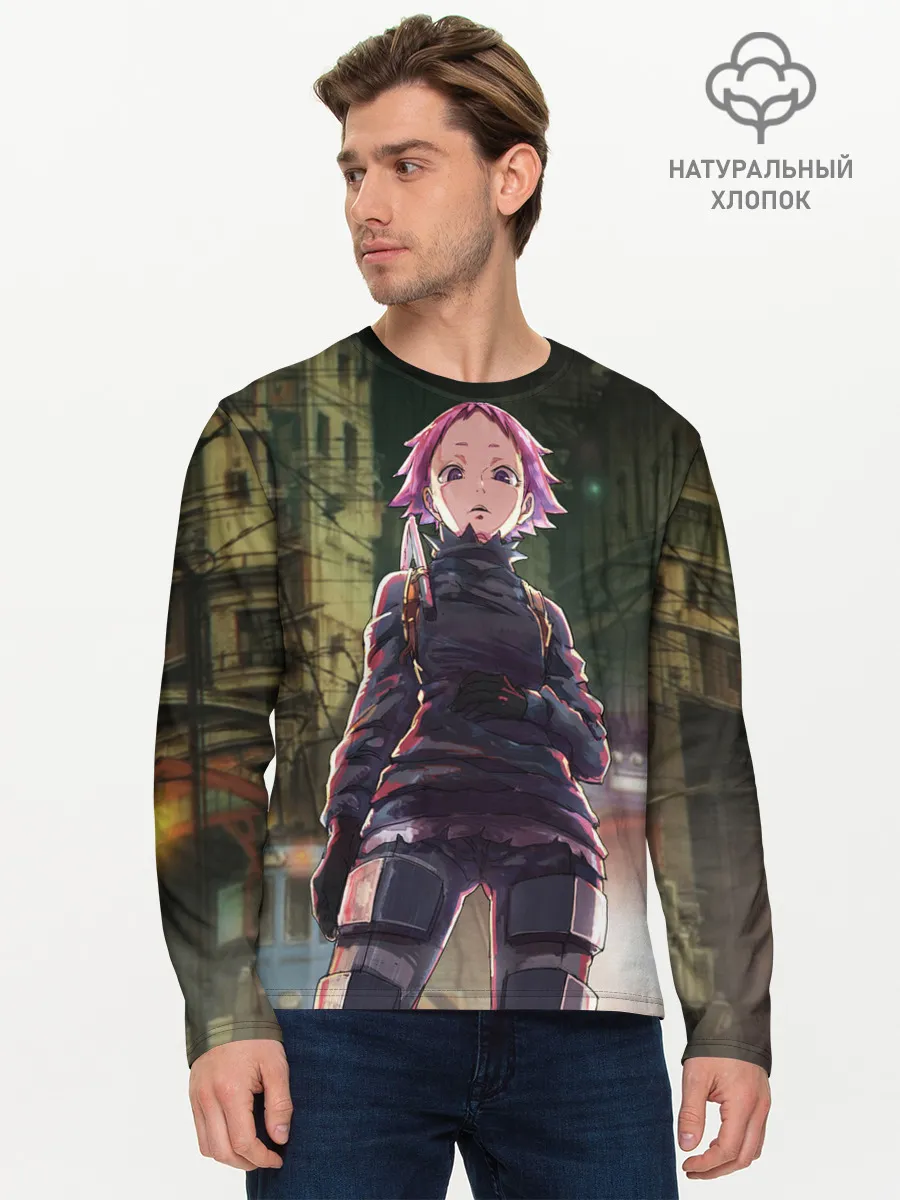 Мужской лонгслив базовый / Ebisu