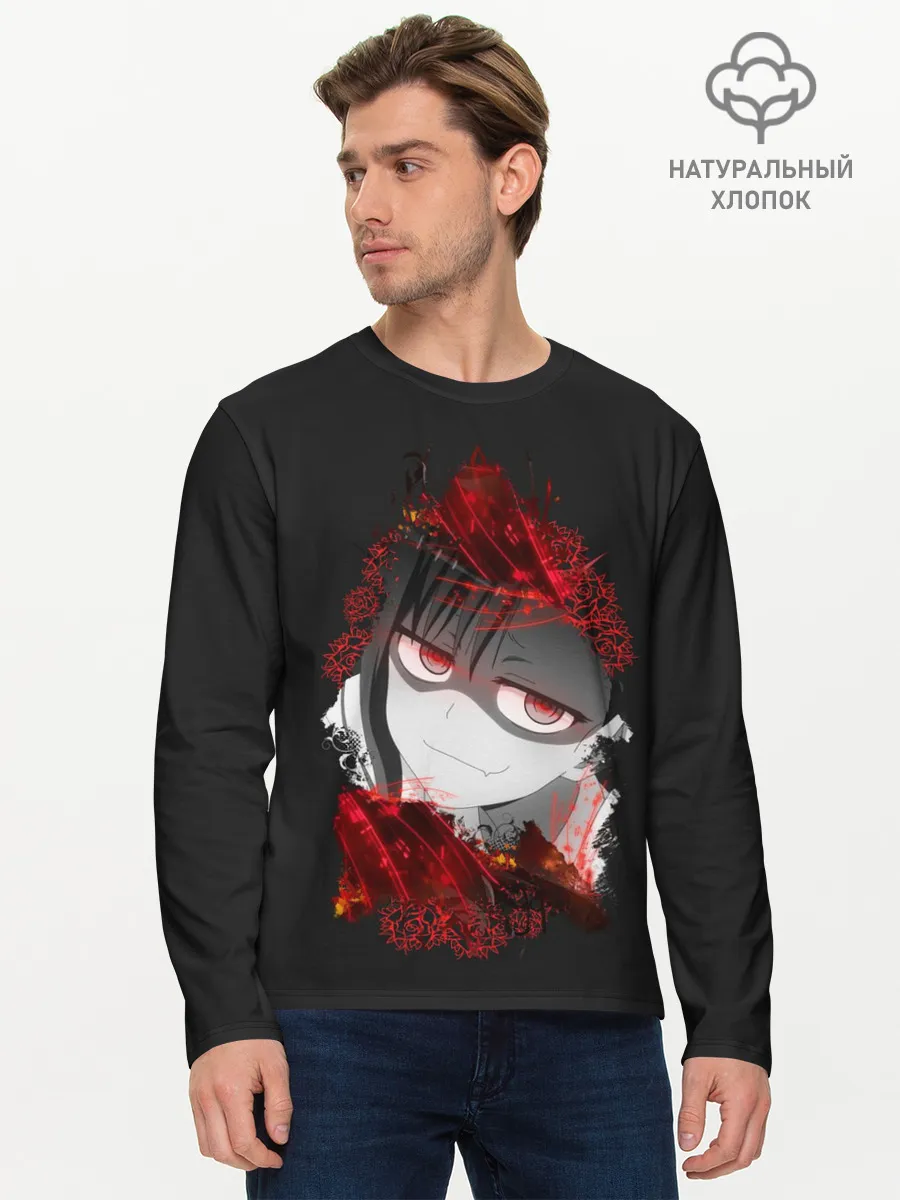 Мужской лонгслив базовый / Bad Girl. Nagatoro