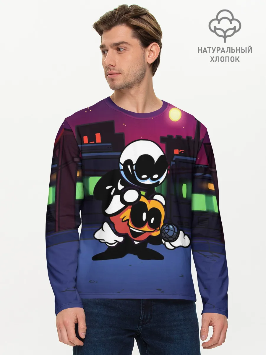 Мужской лонгслив базовый / FNF Скид и Памп