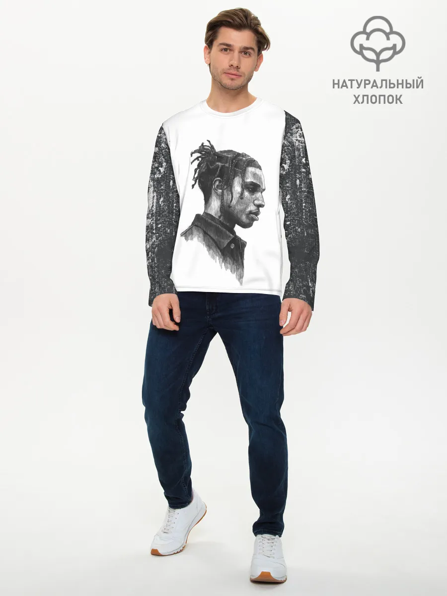 Мужской лонгслив базовый / ASAP ROCKY | АСАП