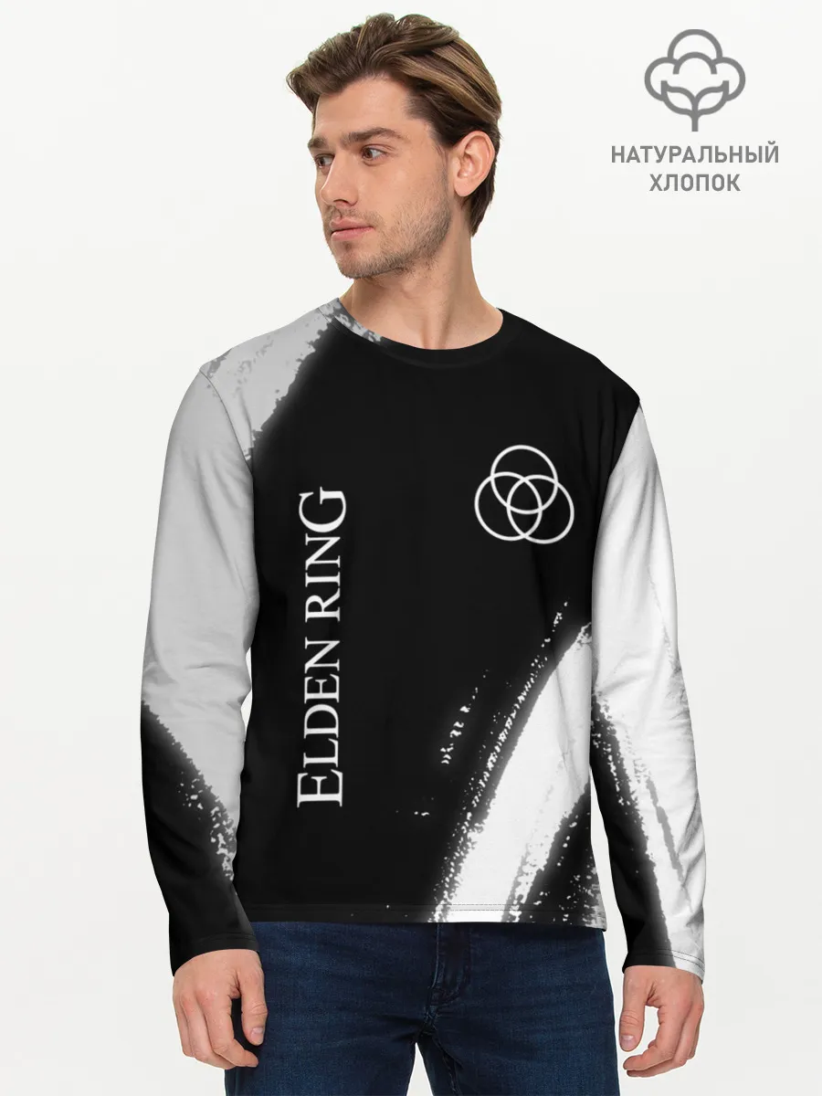 Мужской лонгслив базовый / Elden Ring - Brush