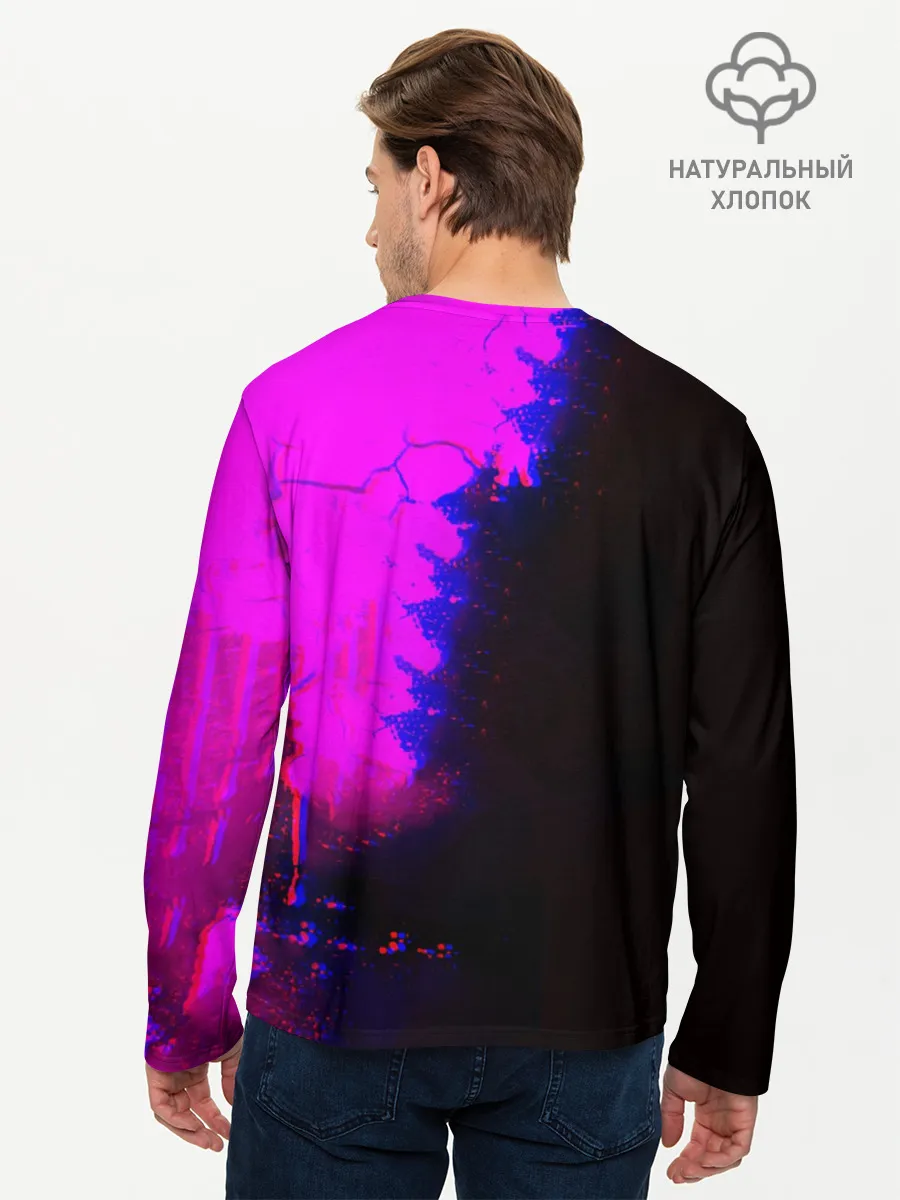 Мужской лонгслив базовый / Friday Night Funkin SKID