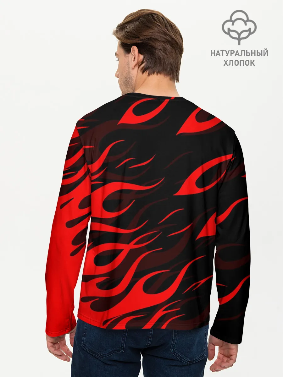 Мужской лонгслив базовый / APRILIA / АПРИЛИЯ / MOTO