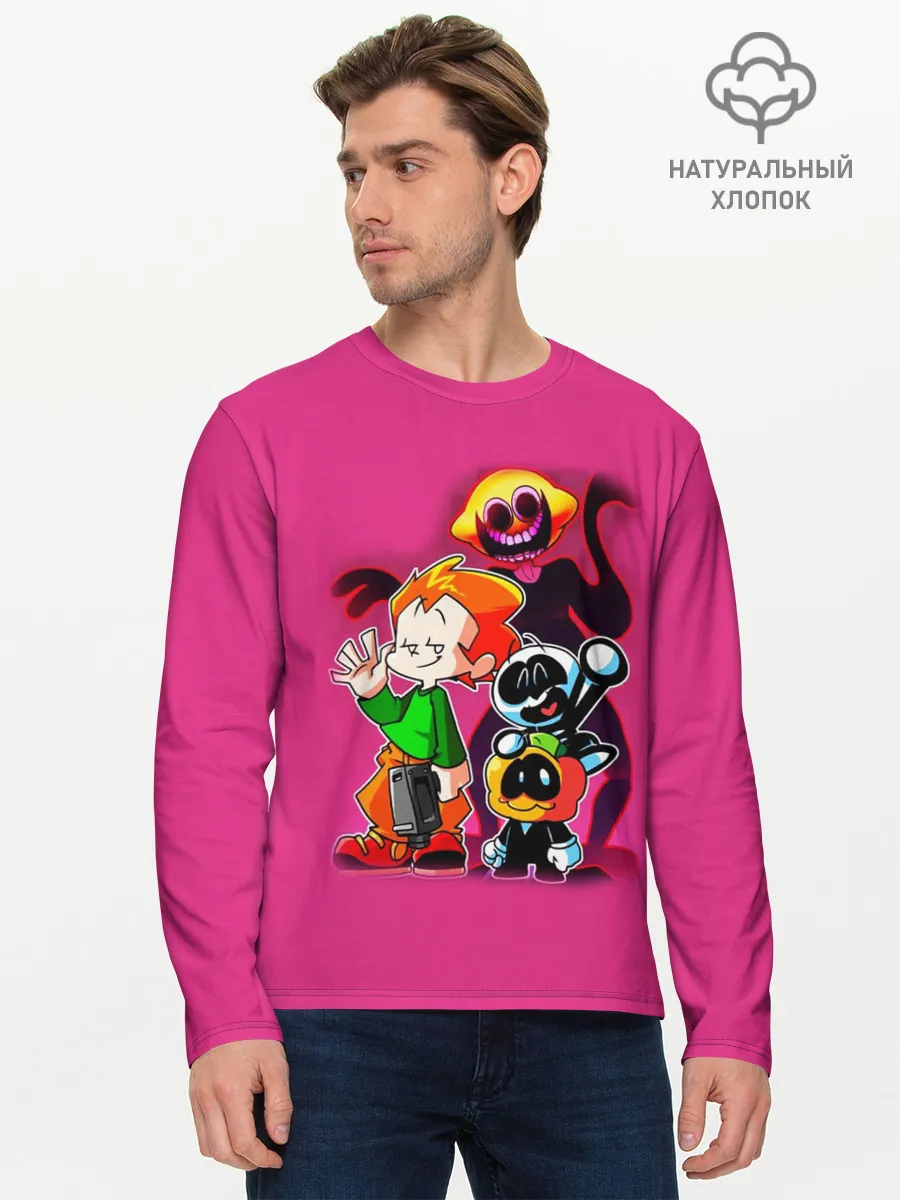 Мужской лонгслив базовый / Friday Night Funkin персы