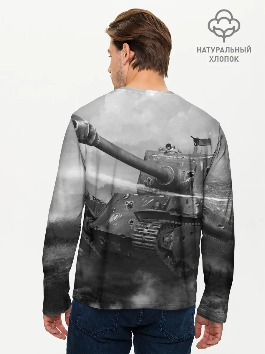 Мужской лонгслив базовый / WAR THUNDER / ВАР ТАНДЕР