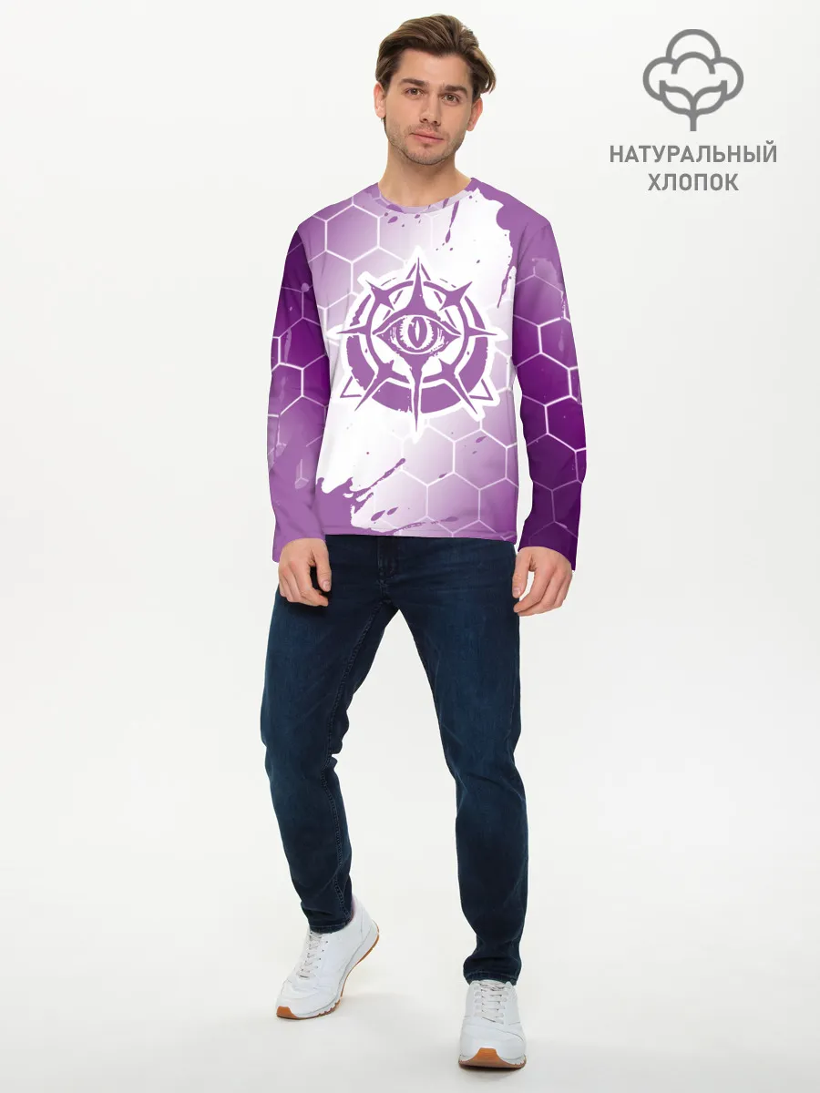 Мужской лонгслив базовый / New World - Ковенанты - Краска