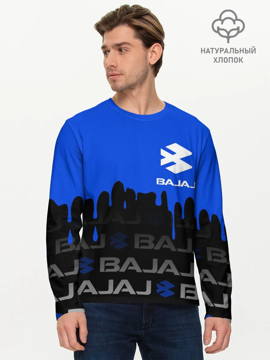 Мужской лонгслив базовый / BAJAJ / БАДЖАДЖ / SPORT