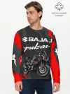 Мужской лонгслив базовый / BAJAJ PULSAR / БАДЖАДЖ ПУЛЬСАР