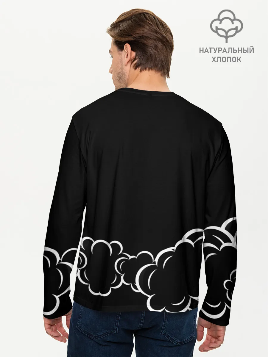 Мужской лонгслив базовый / Манки Д. Луффи One Piece