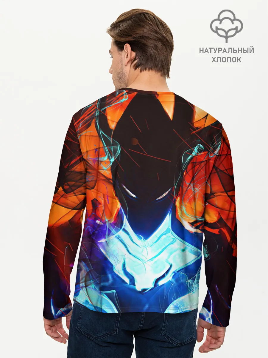 Мужской лонгслив базовый / Поднятие уровня в одиночку