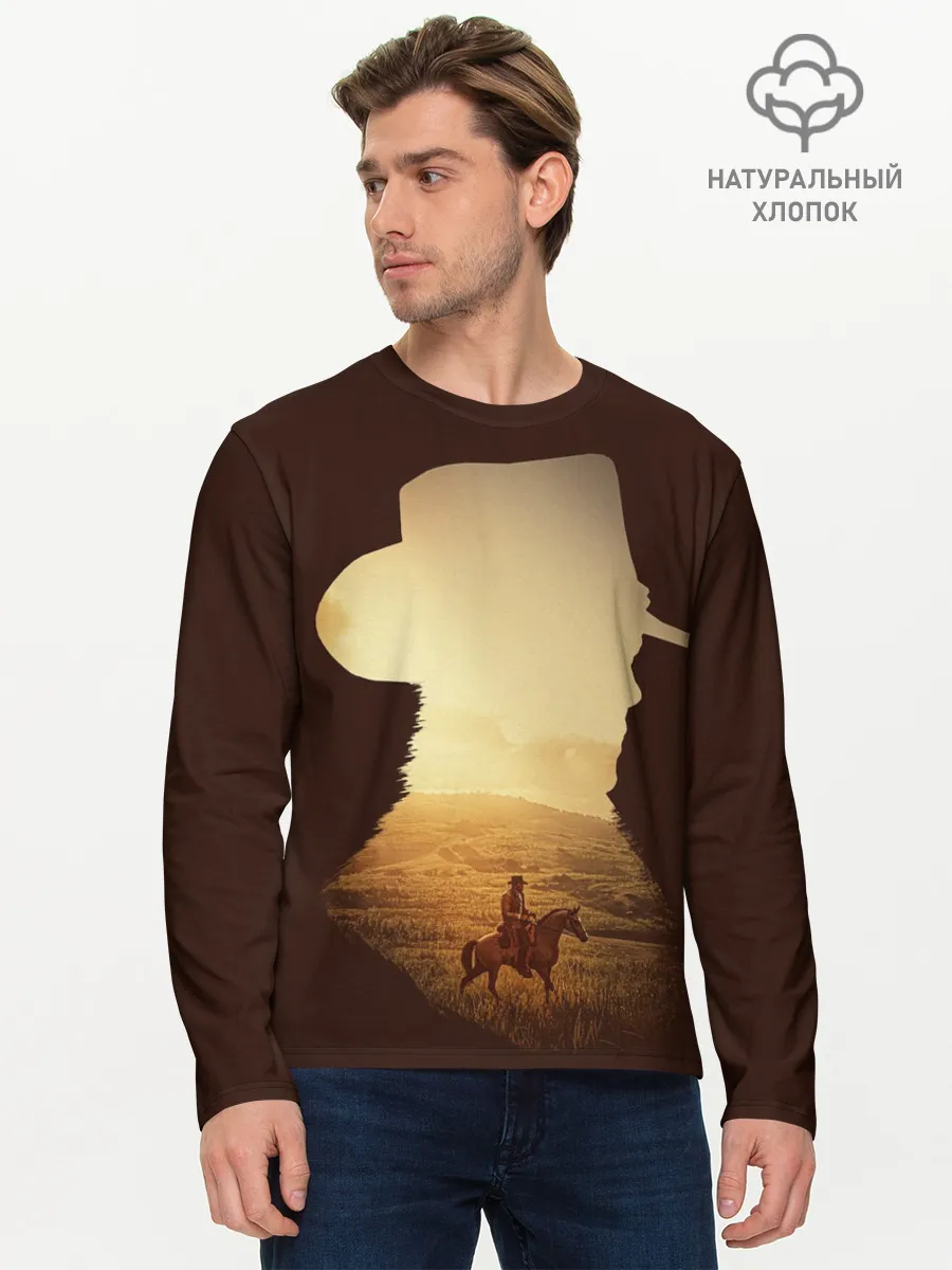 Мужской лонгслив базовый / RDR2 | Arthur