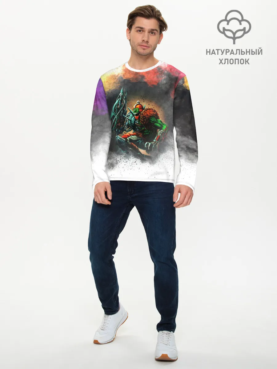 Мужской лонгслив базовый / Хорд | Властелины вселенной