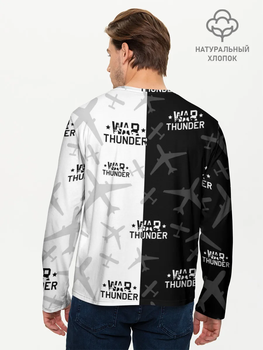Мужской лонгслив базовый / WAR THUNDER / ВАР ТАНДЕР