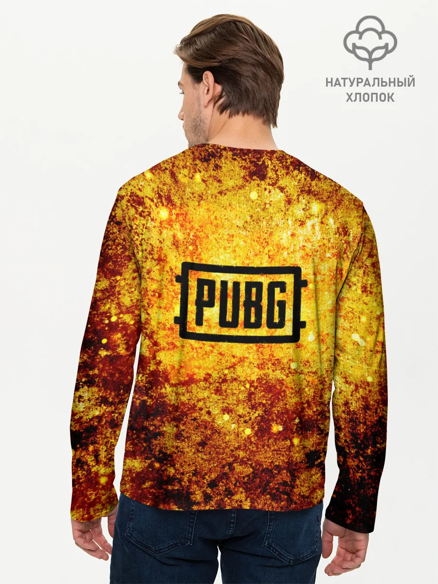 Мужской лонгслив базовый / АИР ДРОП | ПАБГ