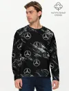 Мужской лонгслив базовый / MERCEDES