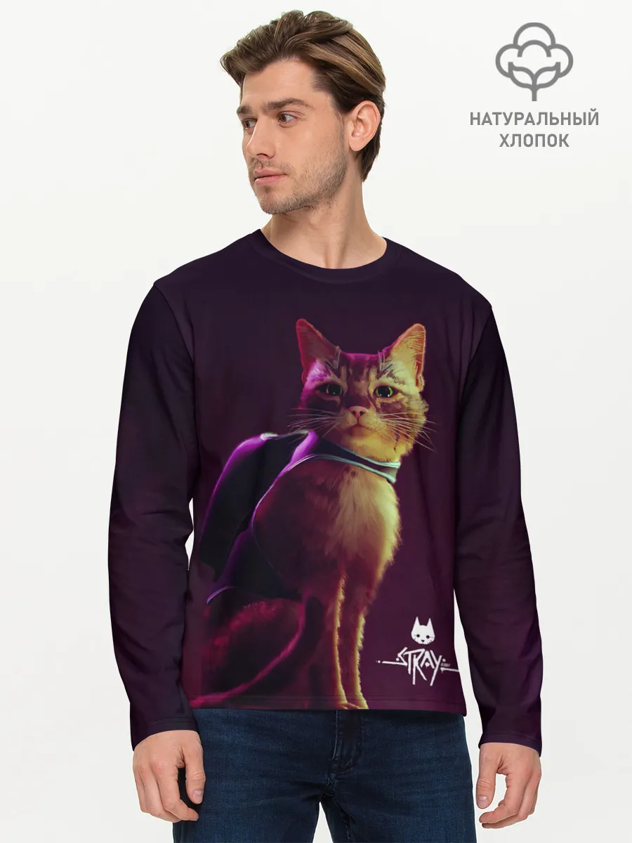 Мужской лонгслив базовый / Stray Game 2021