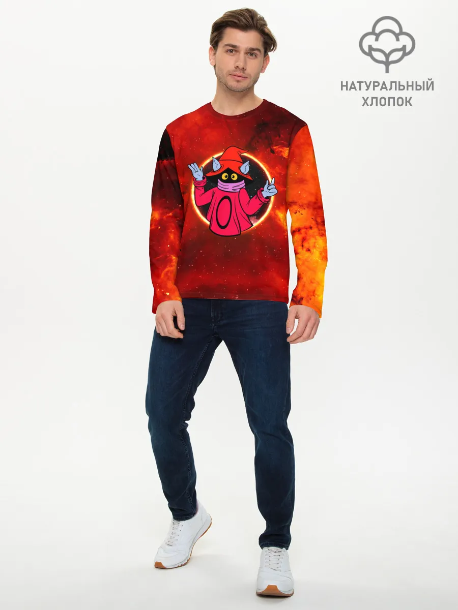 Мужской лонгслив базовый / COSMO ORKO | ВОЛШЕБНИК ОРКО