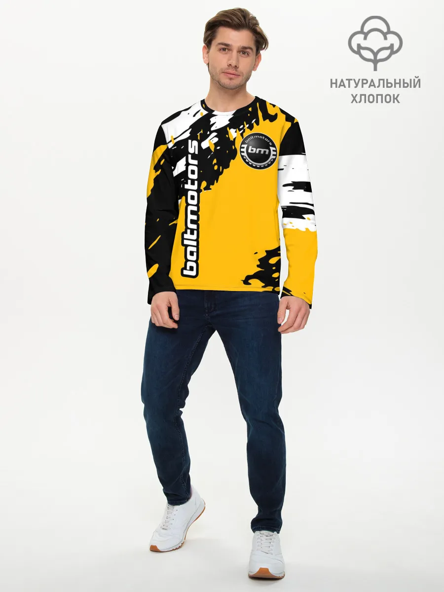Мужской лонгслив базовый / BALTMOTORS / БАЛТМОТОРС