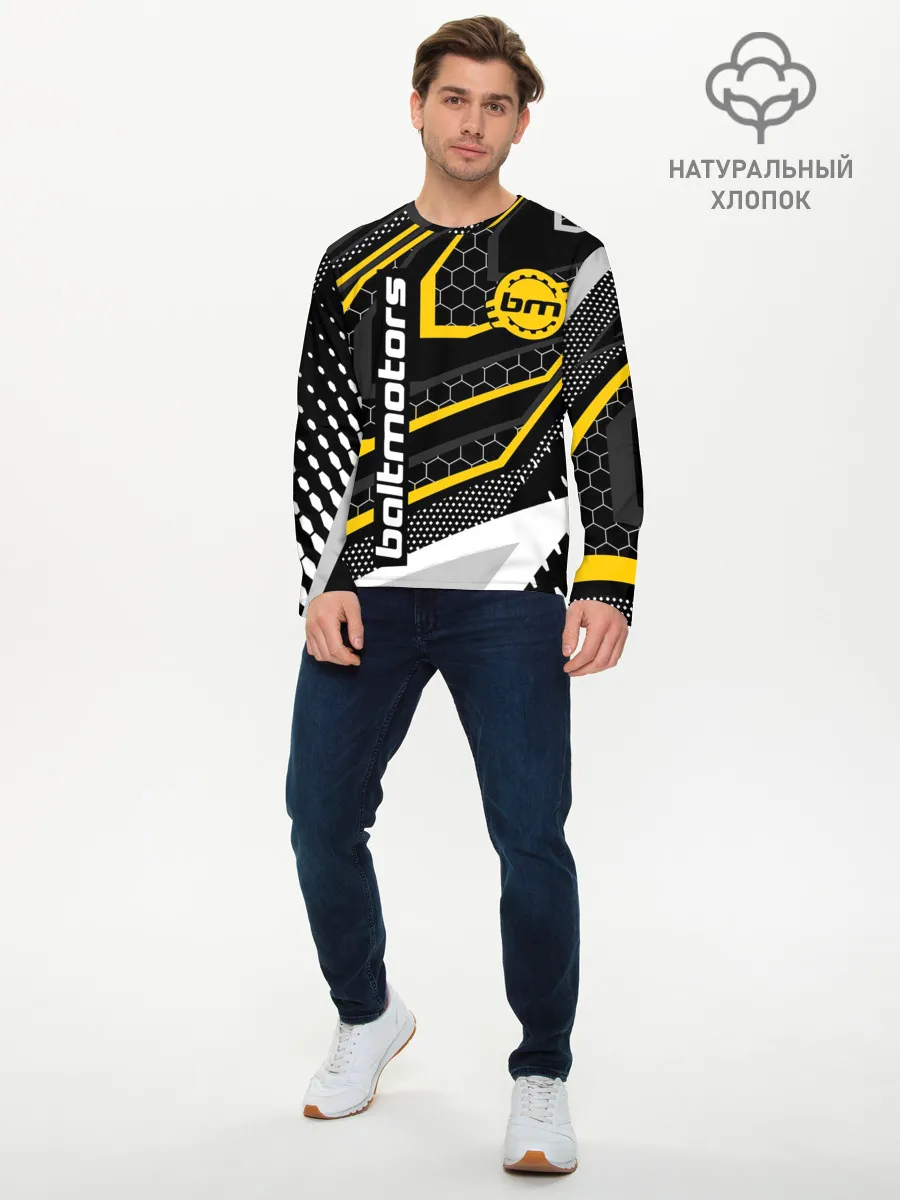 Мужской лонгслив базовый / BALTMOTORS / БАЛТМОТОРС