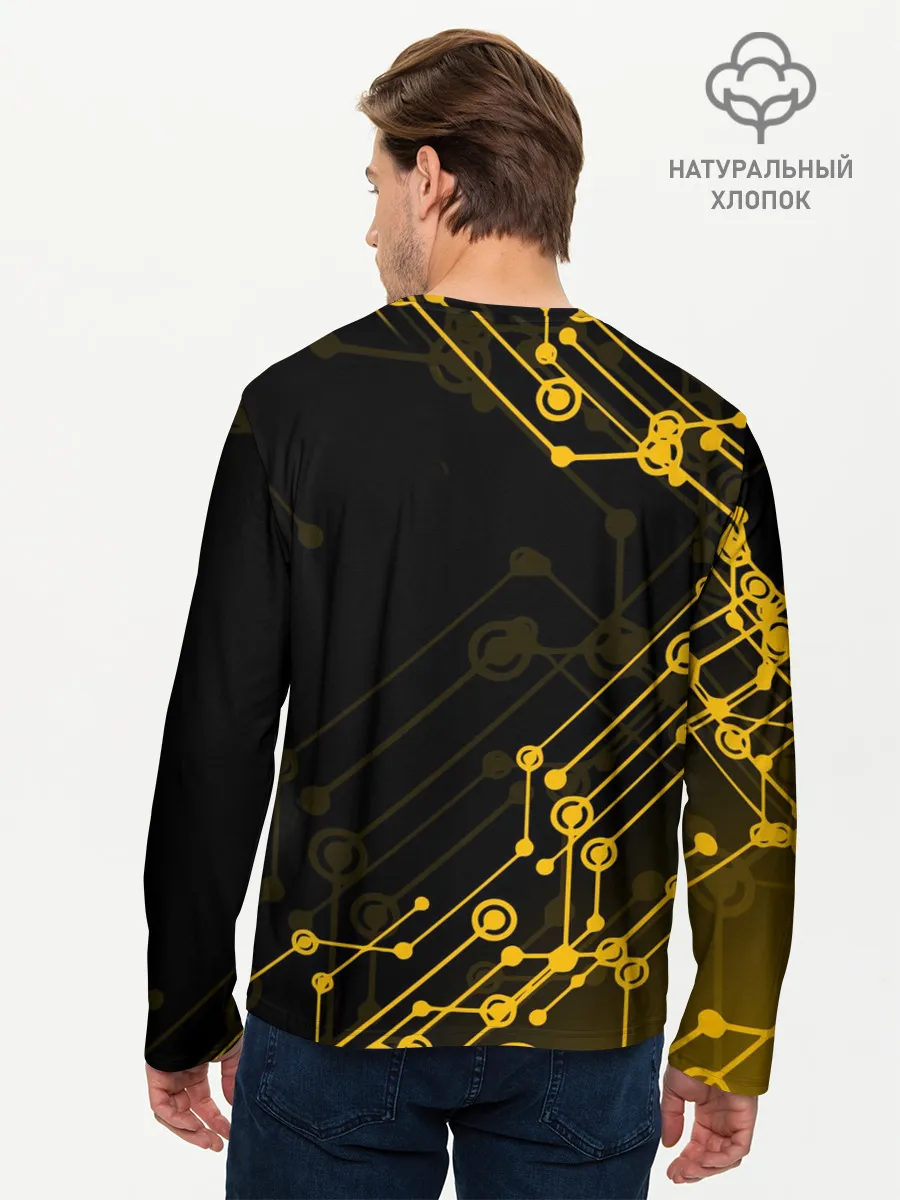 Мужской лонгслив базовый / BALTMOTORS / ТЕХНО