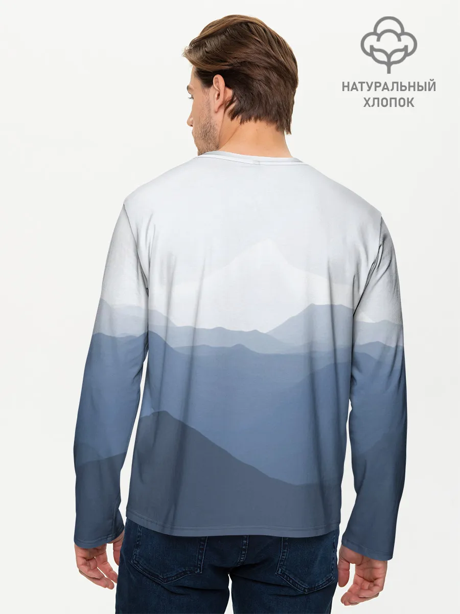 Мужской лонгслив базовый / Высота