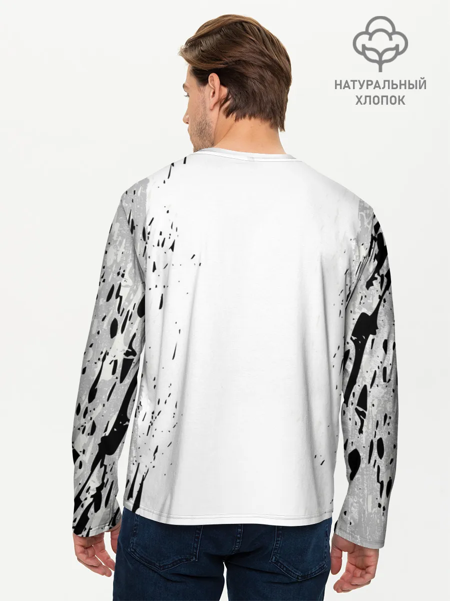 Мужской лонгслив базовый / Юрий Шевчук | ДДТ