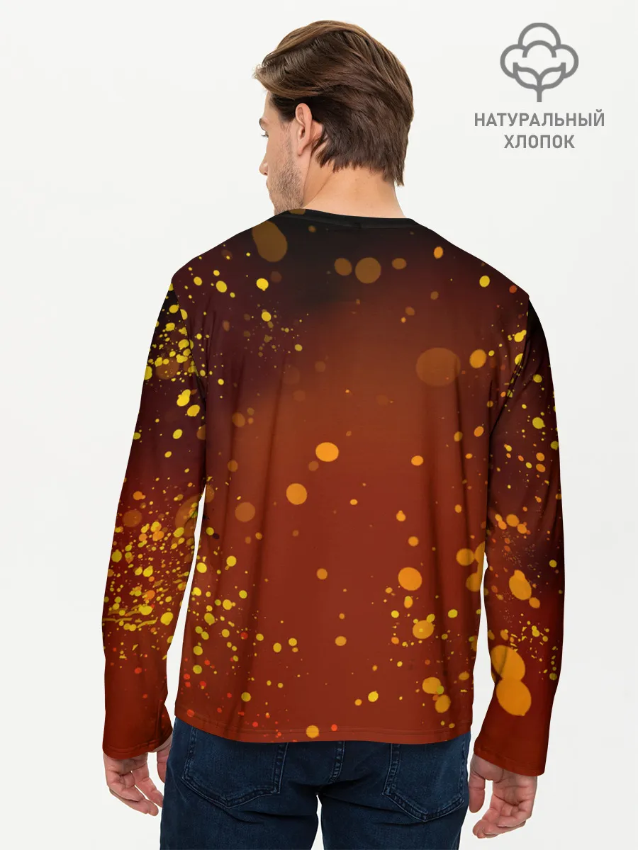 Мужской лонгслив базовый / Ярость Левиафана