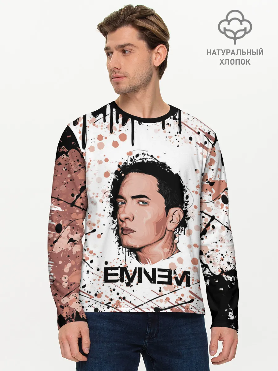 Мужской лонгслив базовый / EMINEM | ЭМИНЕМ