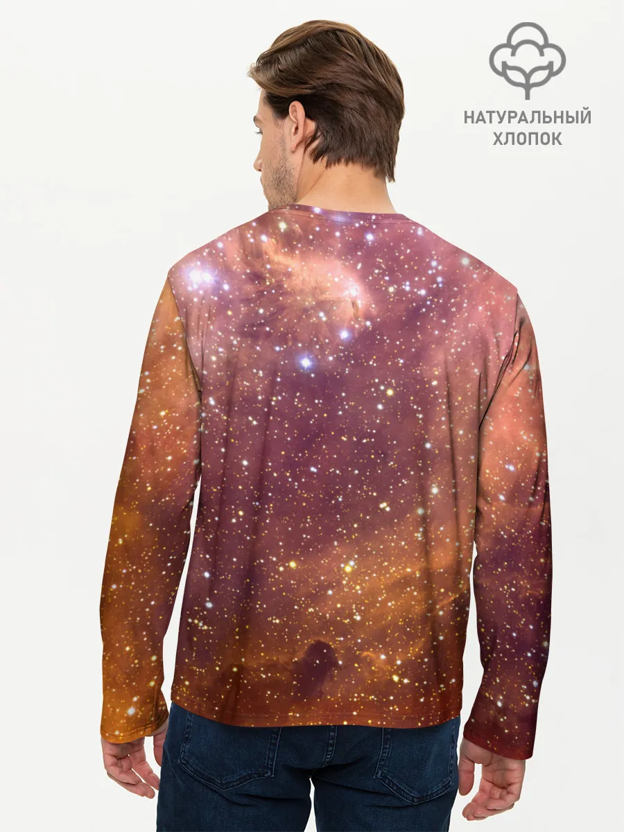 Мужской лонгслив базовый / ДЬЯВОЛ | GALAXY DIABLO