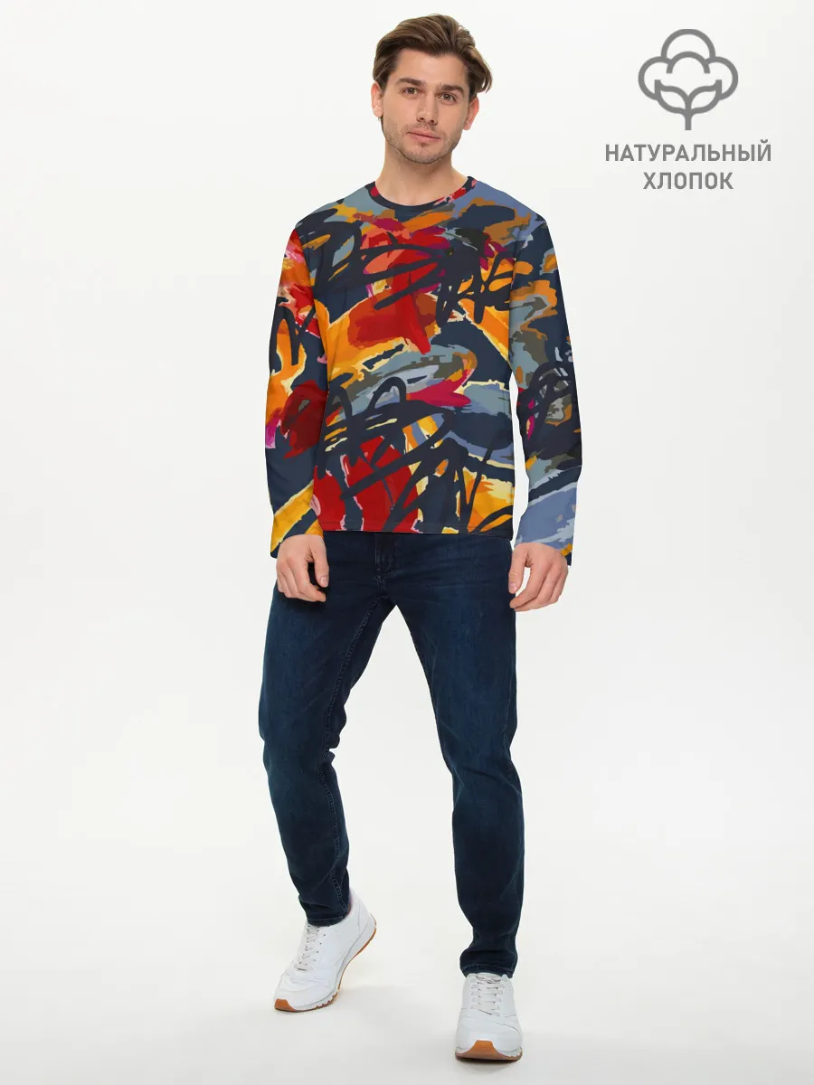 Мужской лонгслив базовый / Street Style