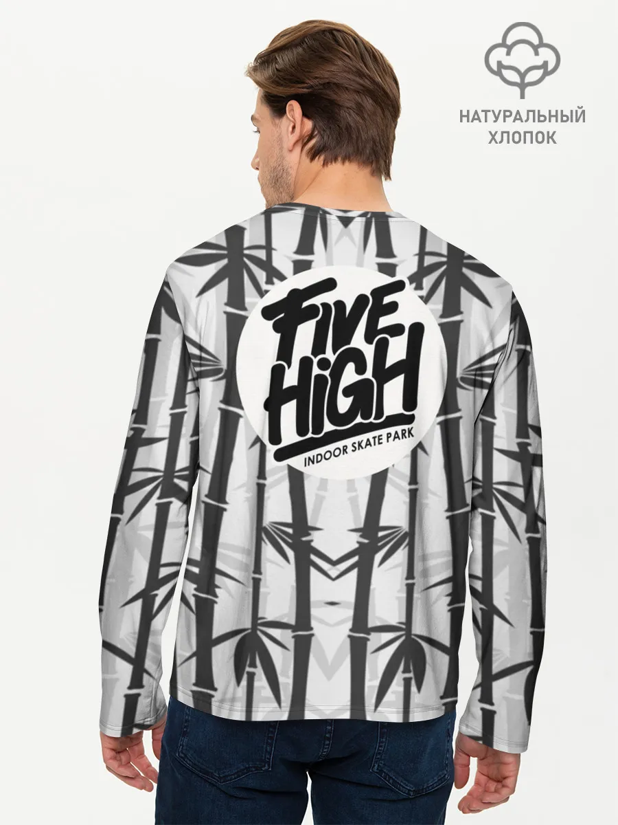 Мужской лонгслив базовый / HiFi Panda