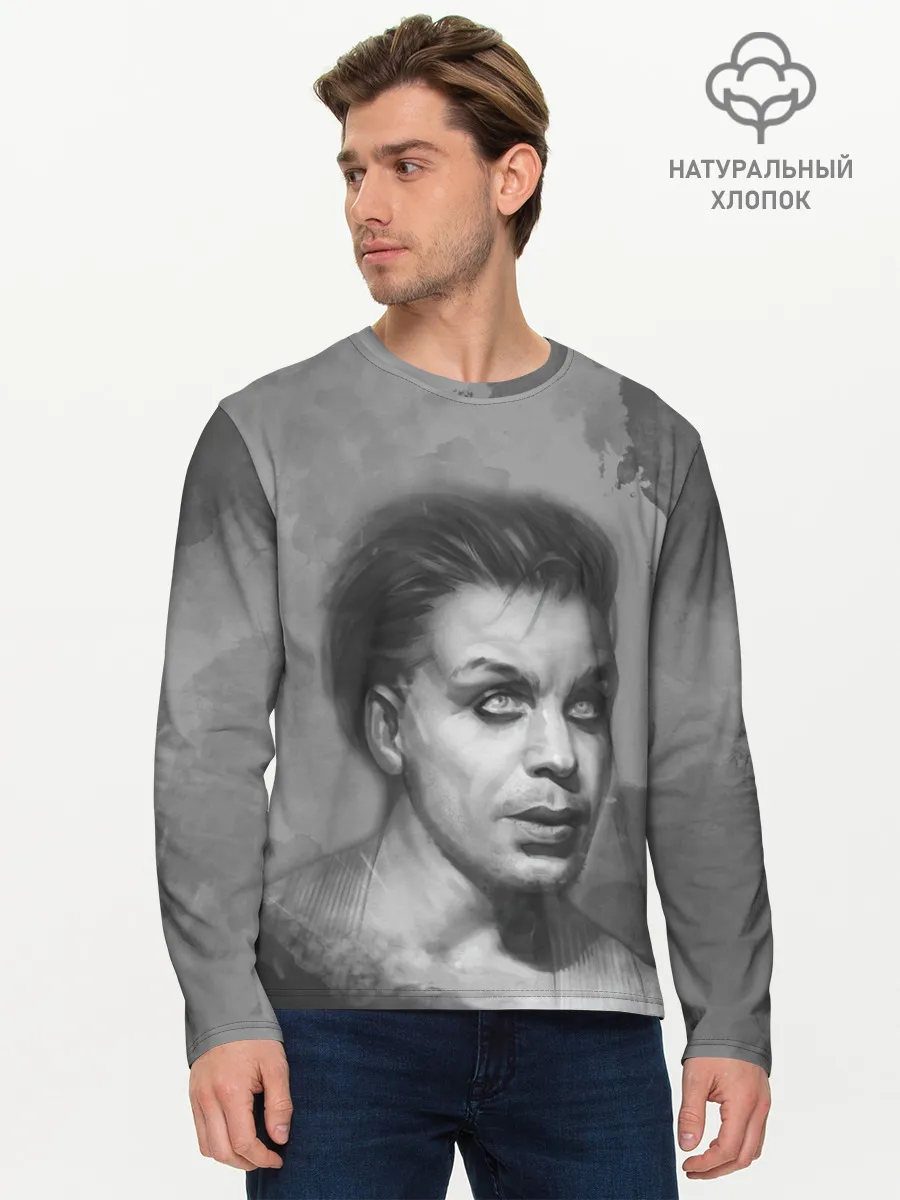 Мужской лонгслив базовый / Тилль Линдеманн | РАМШТАЙН