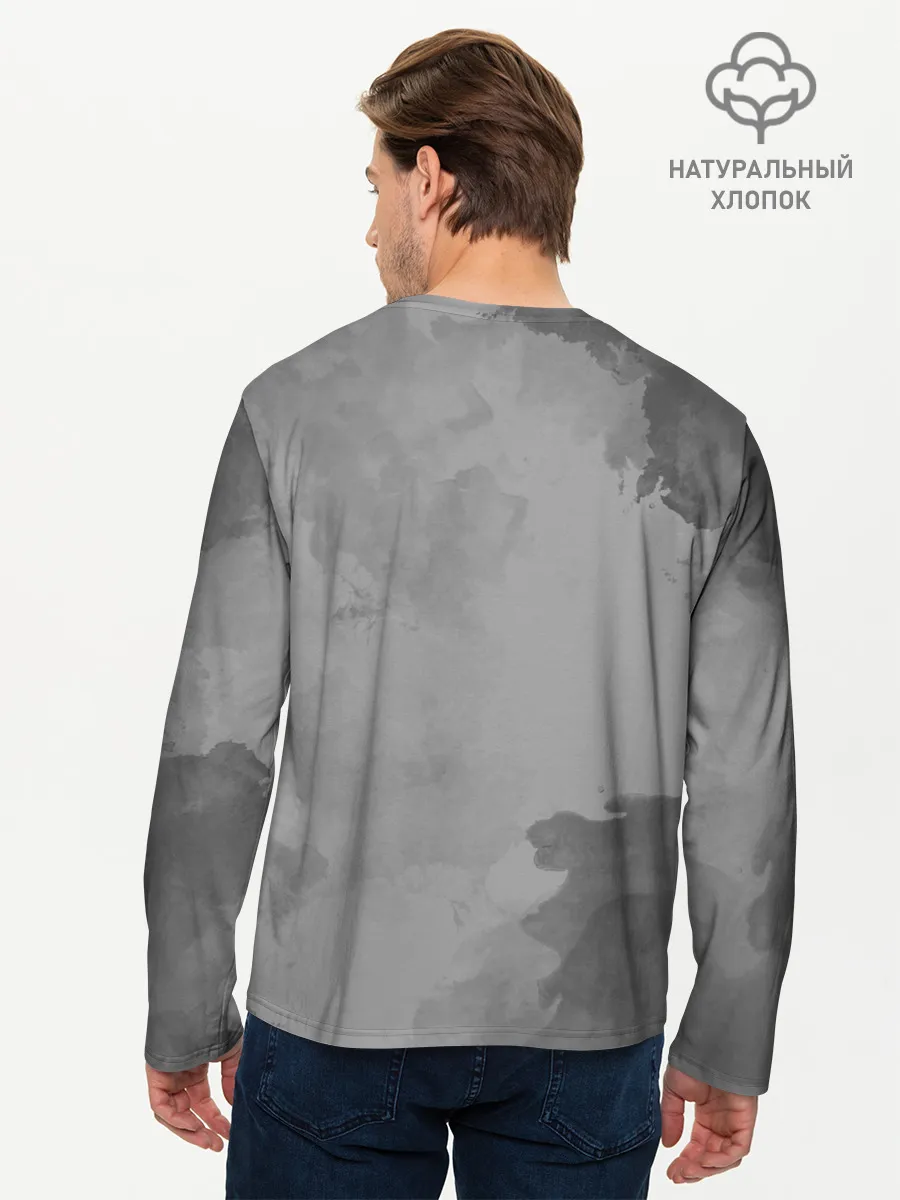 Мужской лонгслив базовый / Тилль Линдеманн | РАМШТАЙН