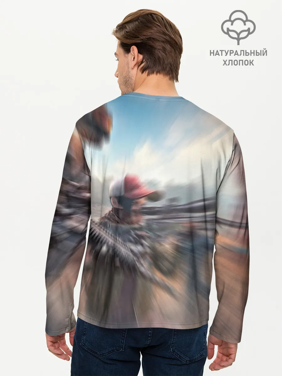 Мужской лонгслив базовый / Королевская битва | ПУБГ