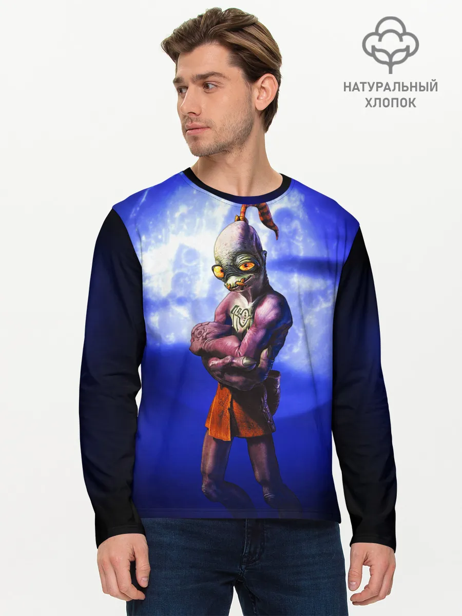 Мужской лонгслив базовый / Abe