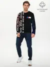 Мужской лонгслив базовый / BMW - Racing