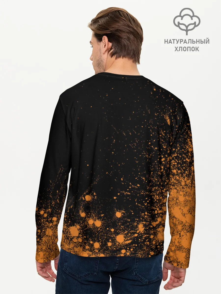 Мужской лонгслив базовый / Foxy - Paint