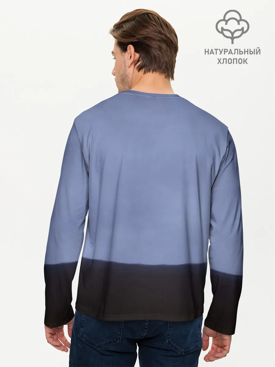 Мужской лонгслив базовый / СИРЕНОГОЛОВЫЙ У ДОМА