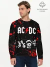 Мужской лонгслив базовый / AC DC HIGHWAY TO HELL