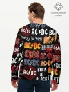 Мужской лонгслив базовый / AC DC LOGOBOMBING