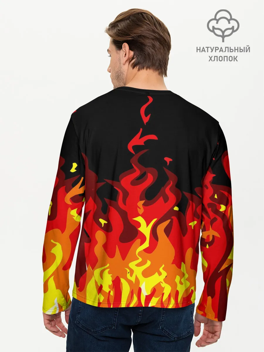 Мужской лонгслив базовый / AC DC HIGHWAY TO HELL